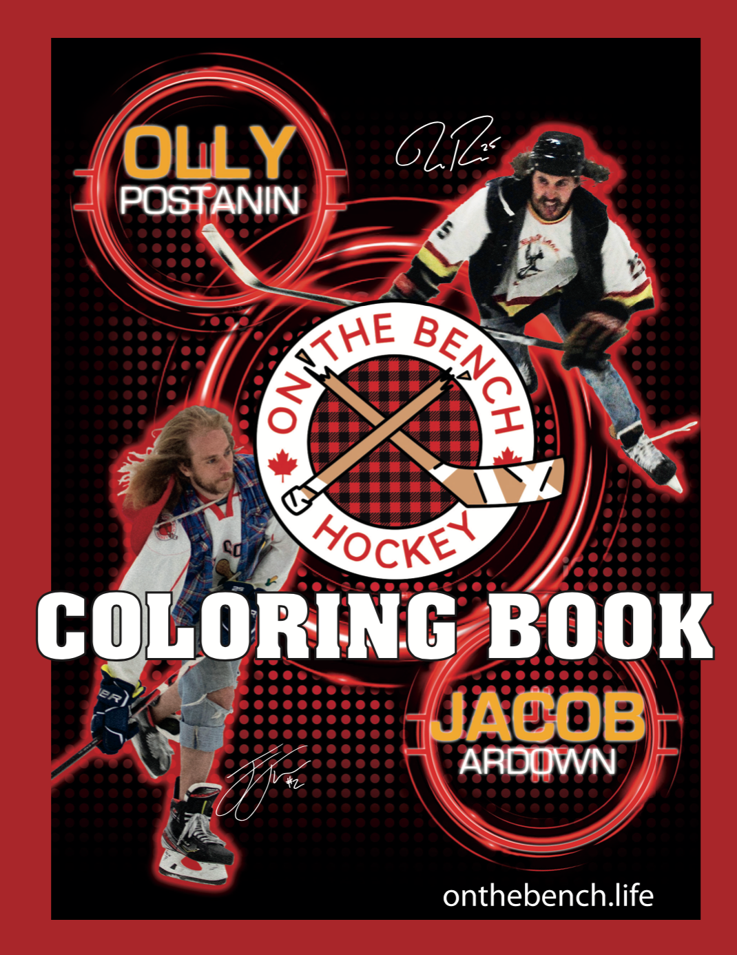 NEW! Coloring or Colouring Book with Olly & Jacob