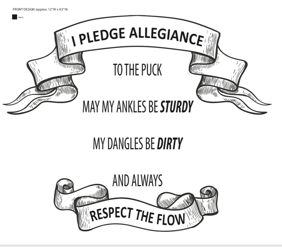OTB Hockey Pledge Tee